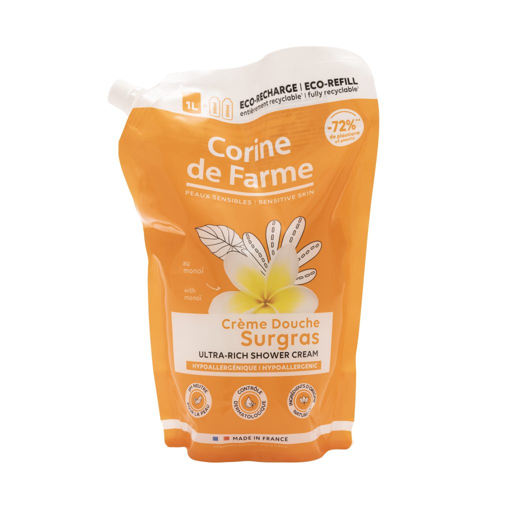 Eco-Recharge Crème Douche Monoï