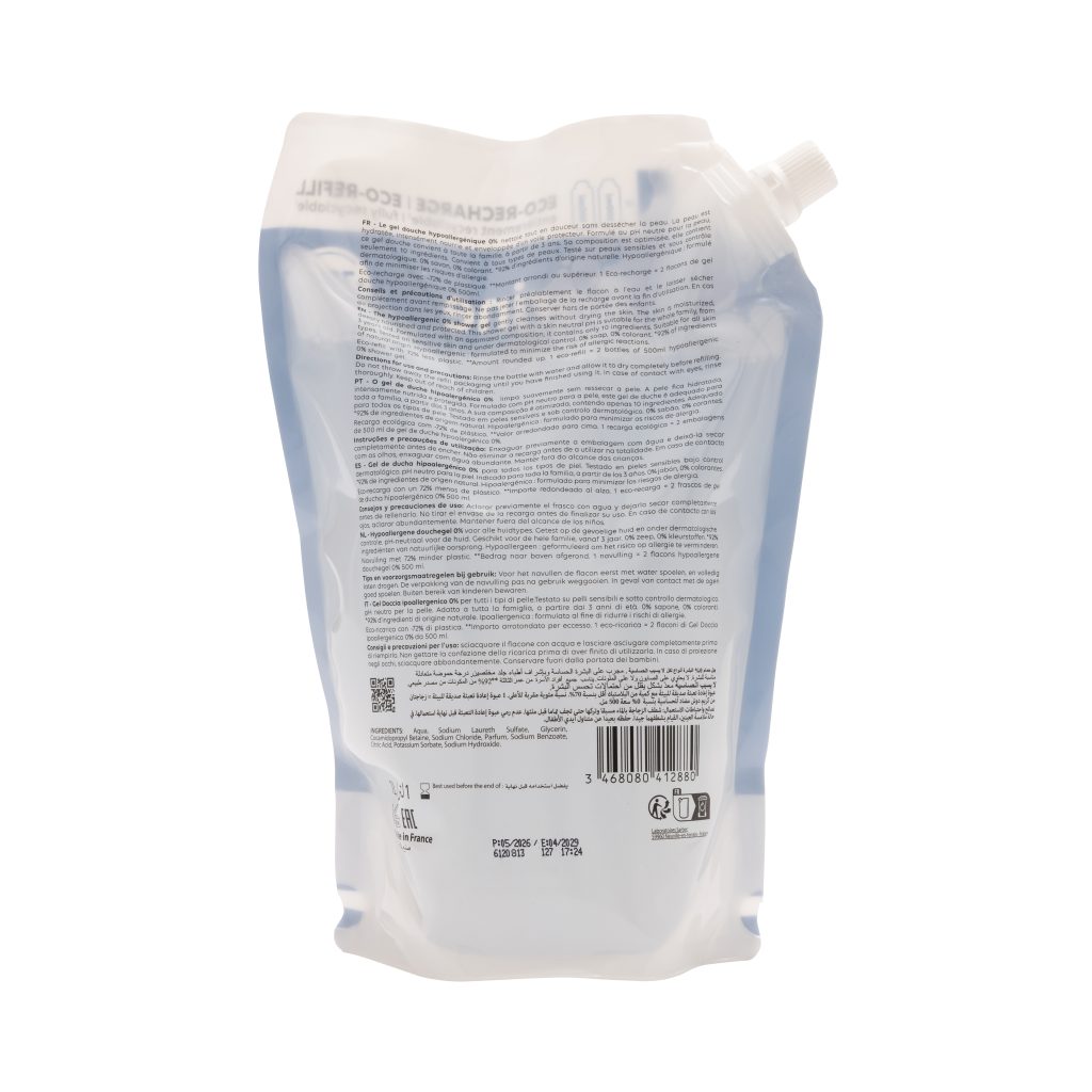 Eco-Recharge Gel Douche 0%