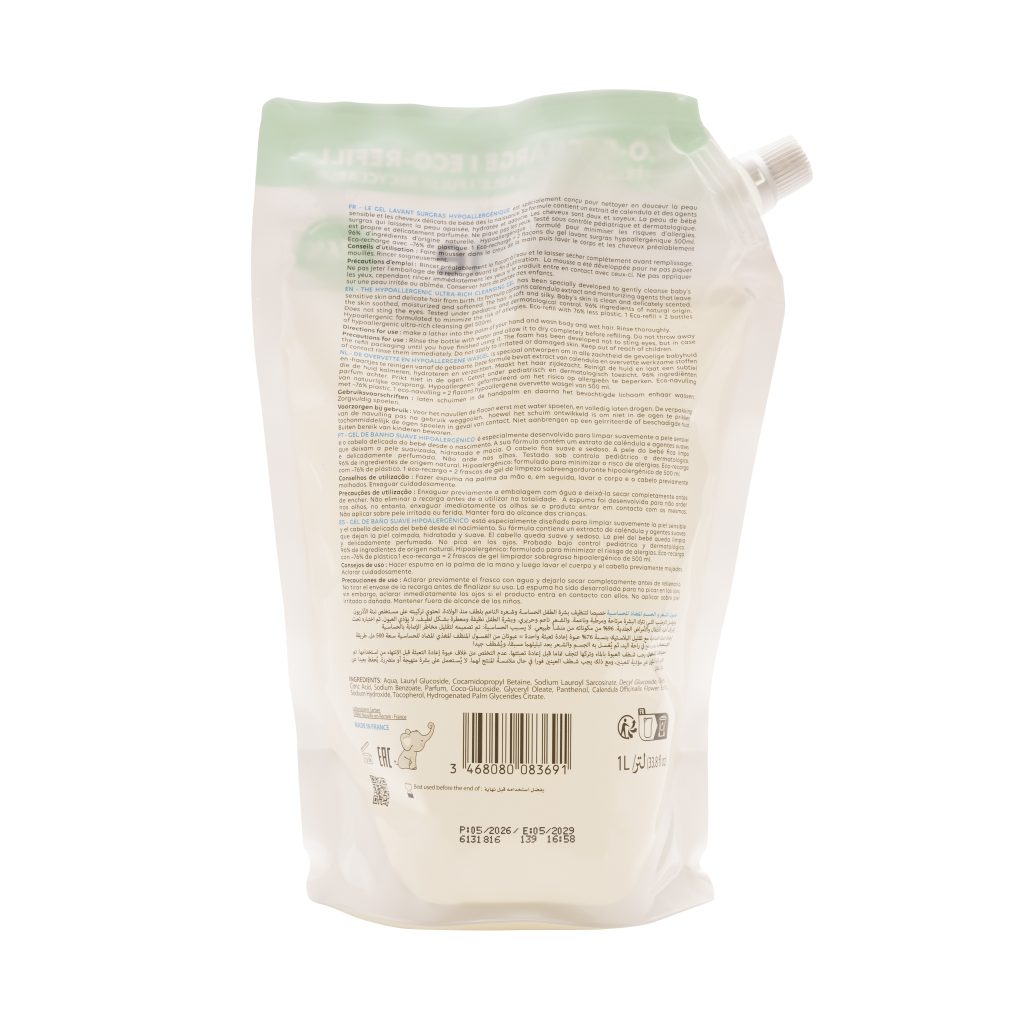 Eco-recharge Gel Lavant Surgras