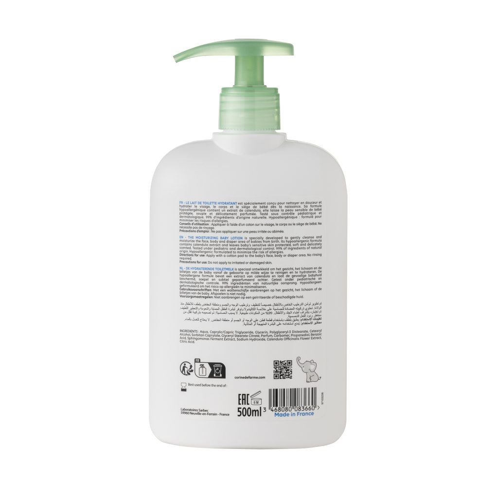 Lait de Toilette Hydratant
