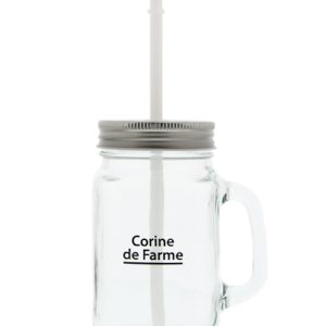 Verre à Cocktail avec Paille - Corine de de Farme