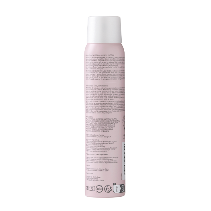 Brume de soin visage éclat 100ml dos