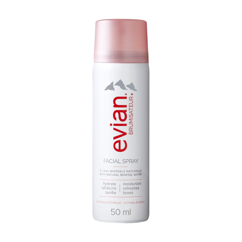 brumisateur evian 50ml face