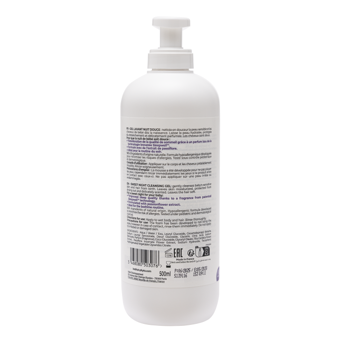 PHYTO GEL LAVANT NUIT DOUCE DOS