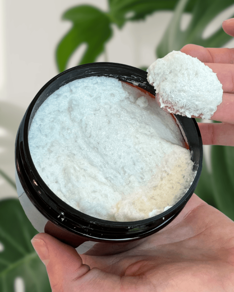 Galénique du gommage aux sels marins Mrs Potters