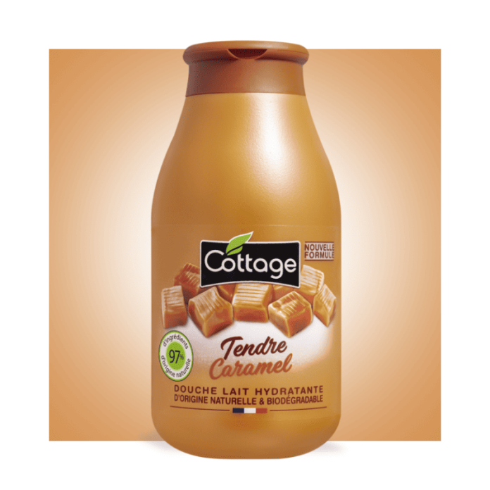 Douche Lait hydratante Tendre Caramel
