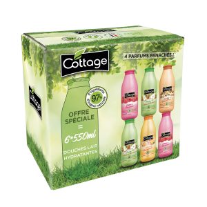 Colis panaché douche lait - Cottage