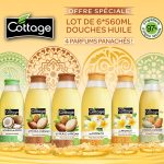 Panaché douche huile - cottage