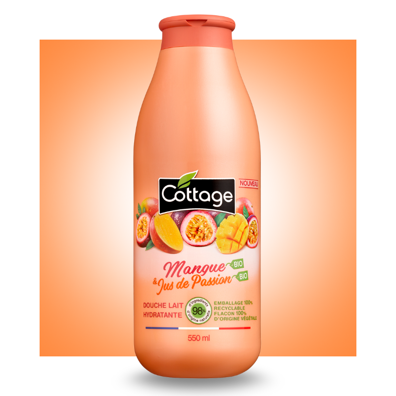 Douche lait mangue et passion